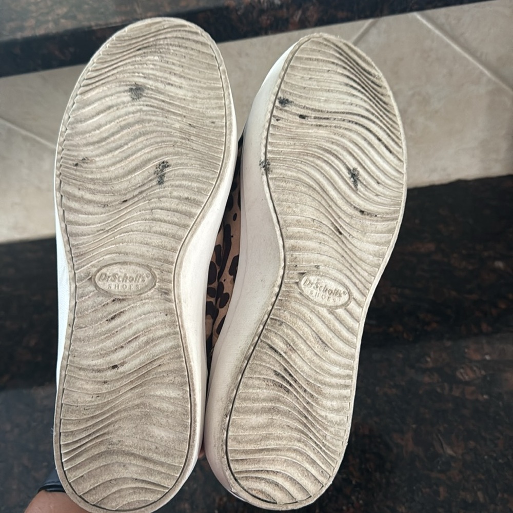 Dr Scholl’s Leopard print slip on sneakers ladies 8 - Picture 6 of 6